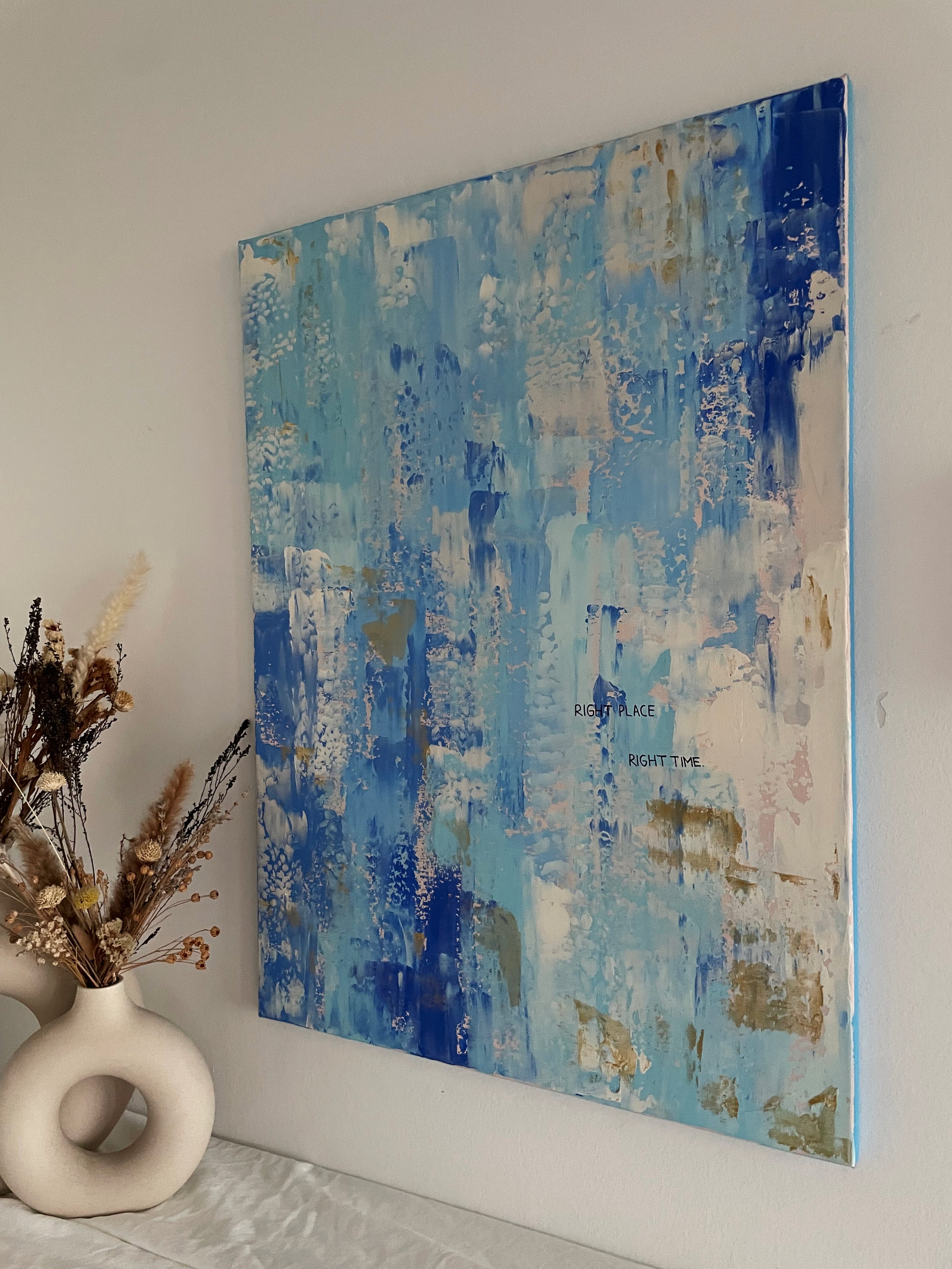 Right Place, Right Time - Blau