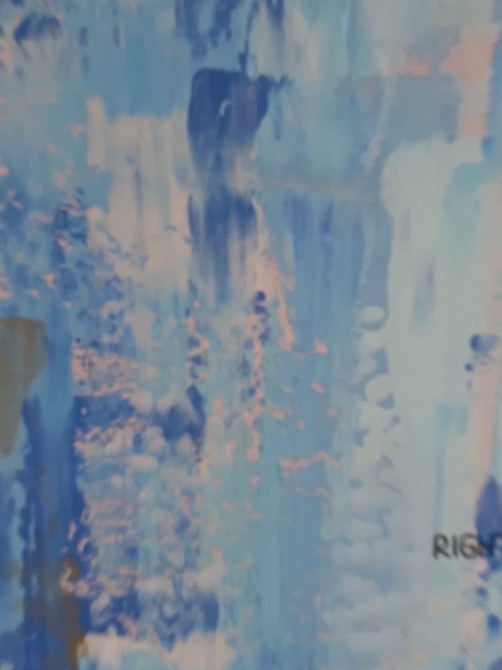 Right Place, Right Time - Blau